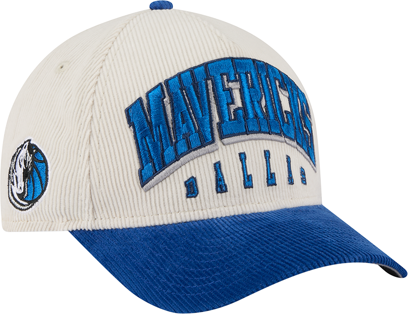 Dallas Mavericks Stacked Corduroy 9FORTY M-Crown A-Frame Snapback Hat