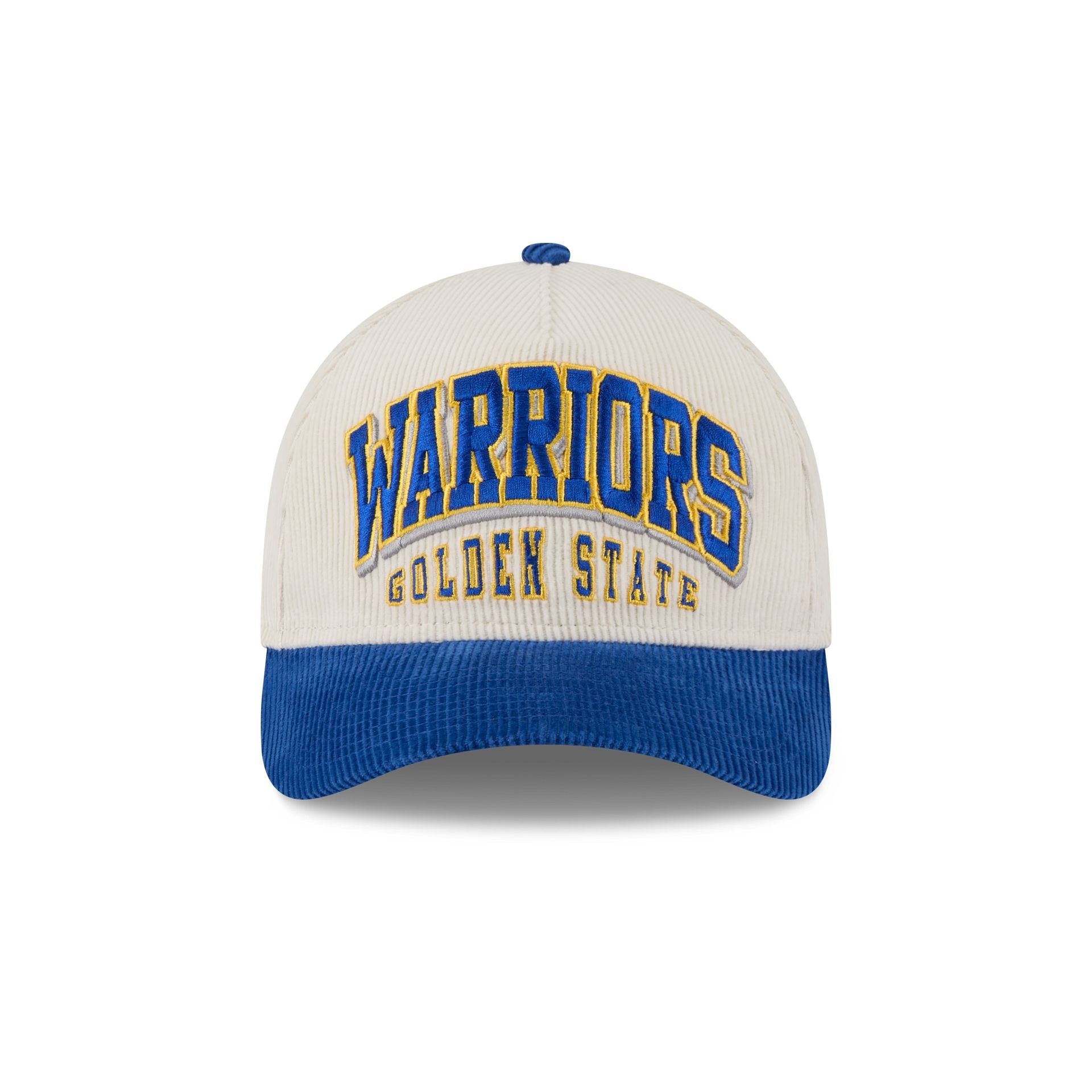 Golden State Warriors Stacked Corduroy 9FORTY M-Crown A-Frame Snapback Hat