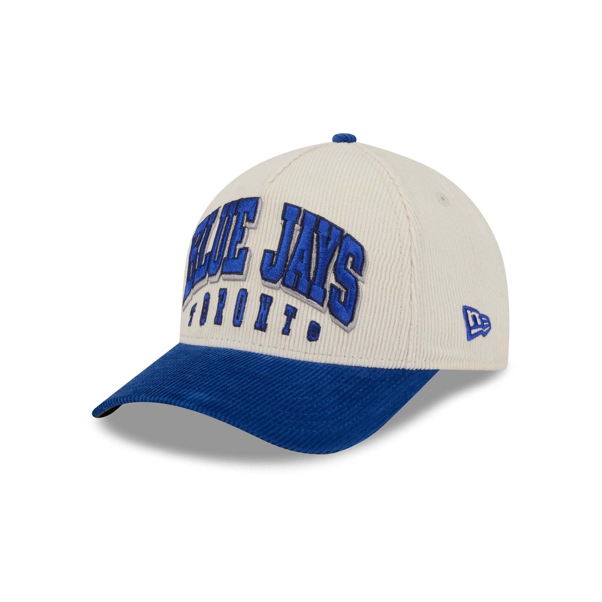 Toronto Blue Jays Stacked Corduroy 9FORTY M-Crown A-Frame Snapback