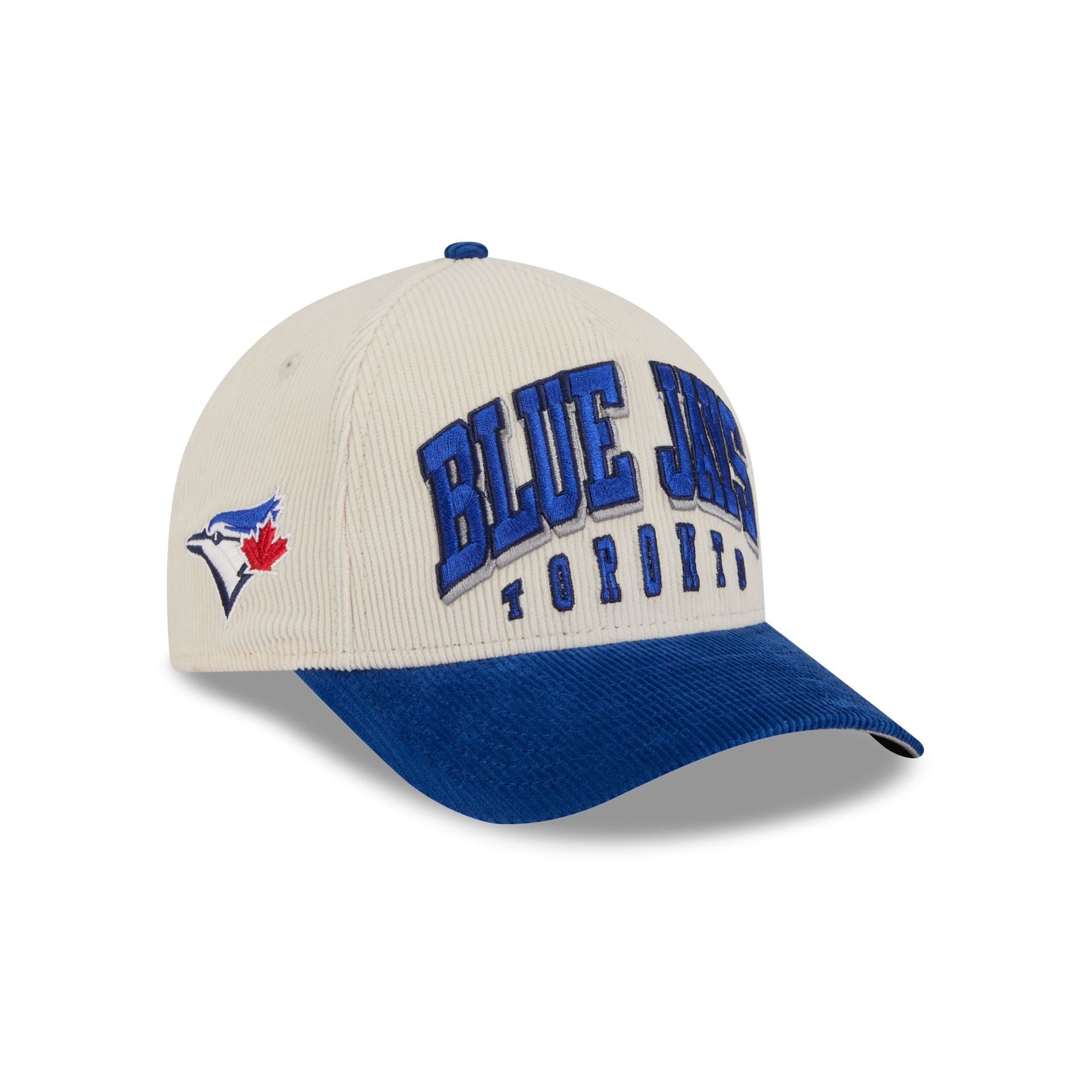 Toronto Blue Jays Stacked Corduroy 9FORTY M-Crown A-Frame Snapback