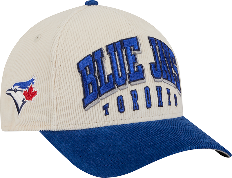 Toronto Blue Jays Stacked Corduroy 9FORTY M-Crown A-Frame Snapback Hat