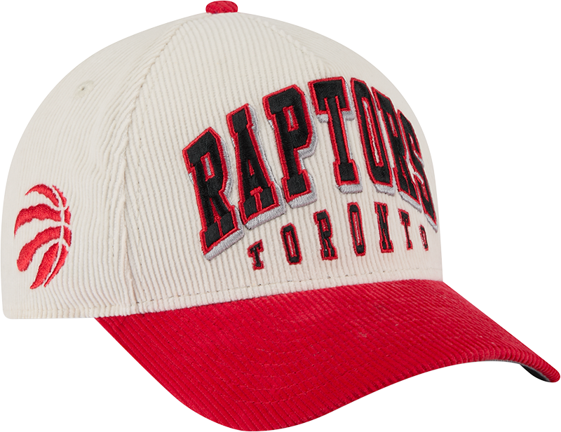 Toronto Raptors Stacked Corduroy 9FORTY M-Crown A-Frame Snapback Hat