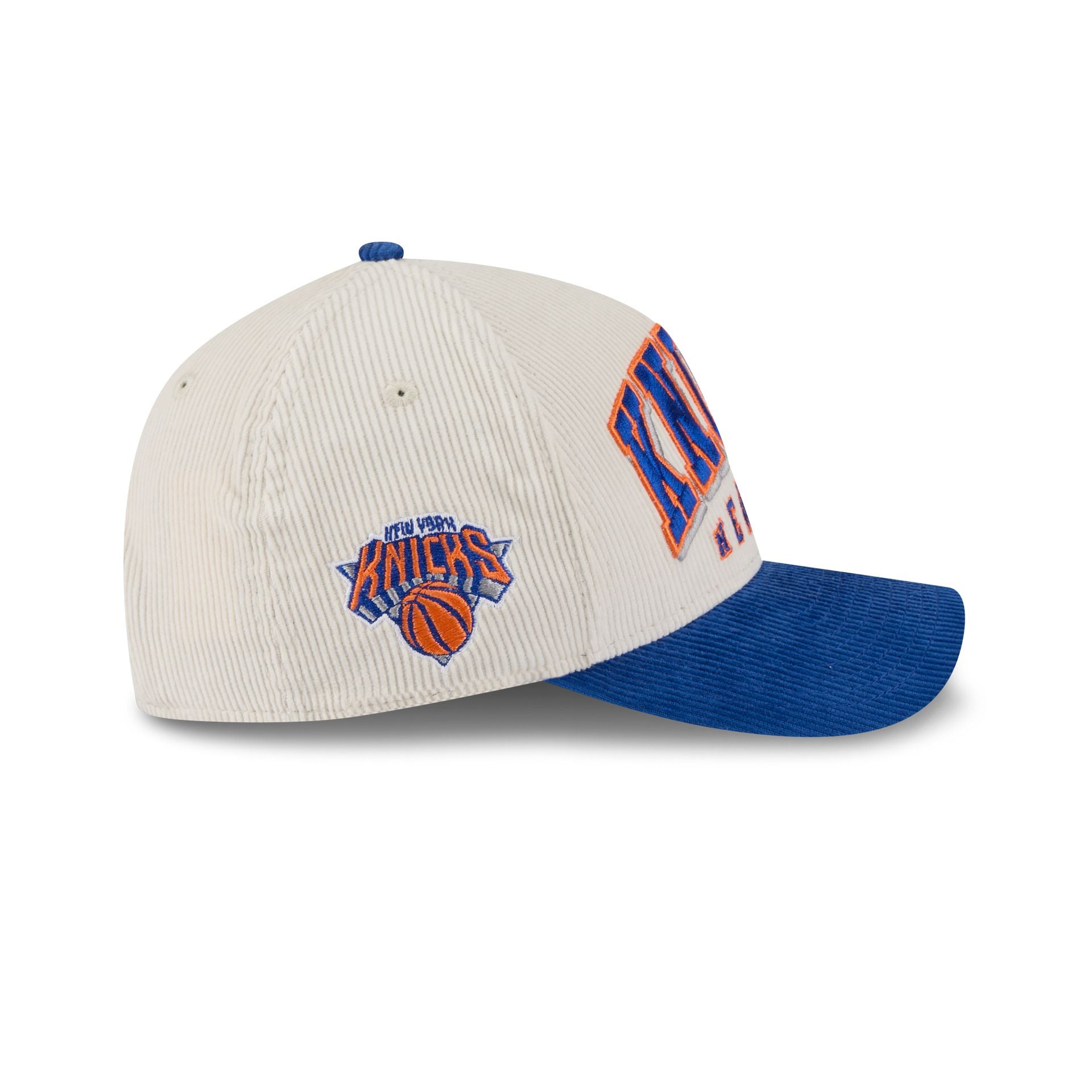 New York Knicks Stacked Corduroy 9FORTY M-Crown A-Frame Snapback