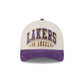 Los Angeles Lakers Stacked Corduroy 9FORTY M-Crown A-Frame Snapback Hat