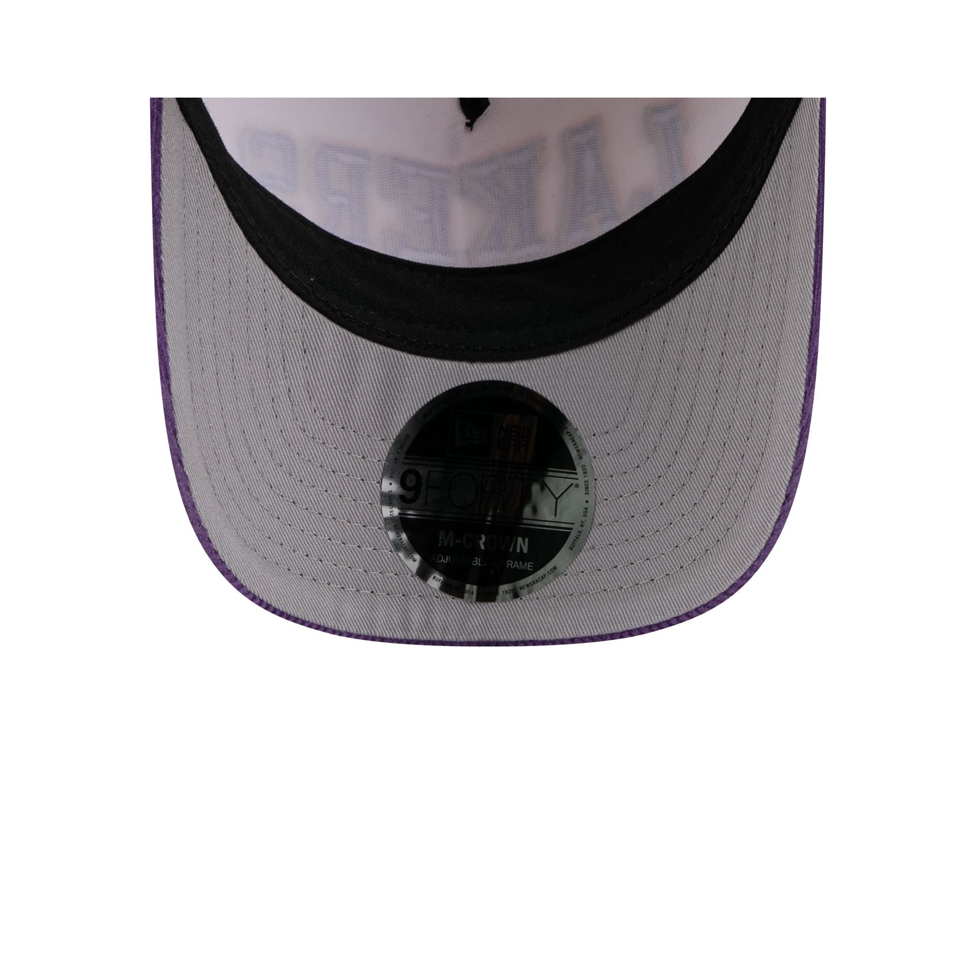 Los Angeles Lakers Stacked Corduroy 9FORTY M-Crown A-Frame Snapback Hat