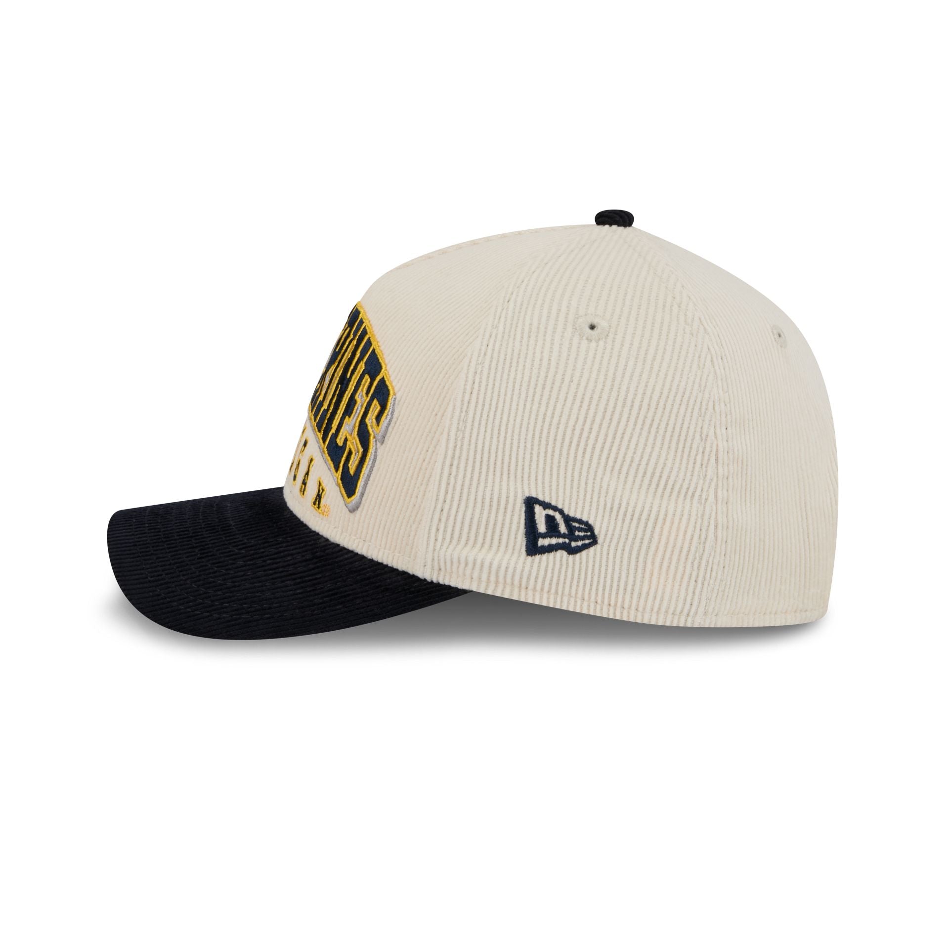 Michigan Wolverines Stacked Corduroy 9FORTY M-Crown A-Frame Snapback Hat