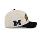 Michigan Wolverines Stacked Corduroy 9FORTY M-Crown A-Frame Snapback Hat
