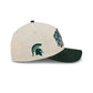 Michigan State Spartans Stacked Corduroy 9FORTY M-Crown A-Frame Snapback Hat