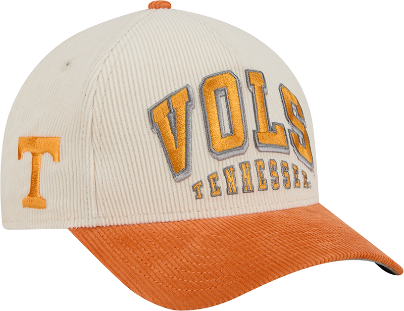 Tennessee Volunteers Stacked Corduroy 9FORTY M-Crown A-Frame Snapback Hat