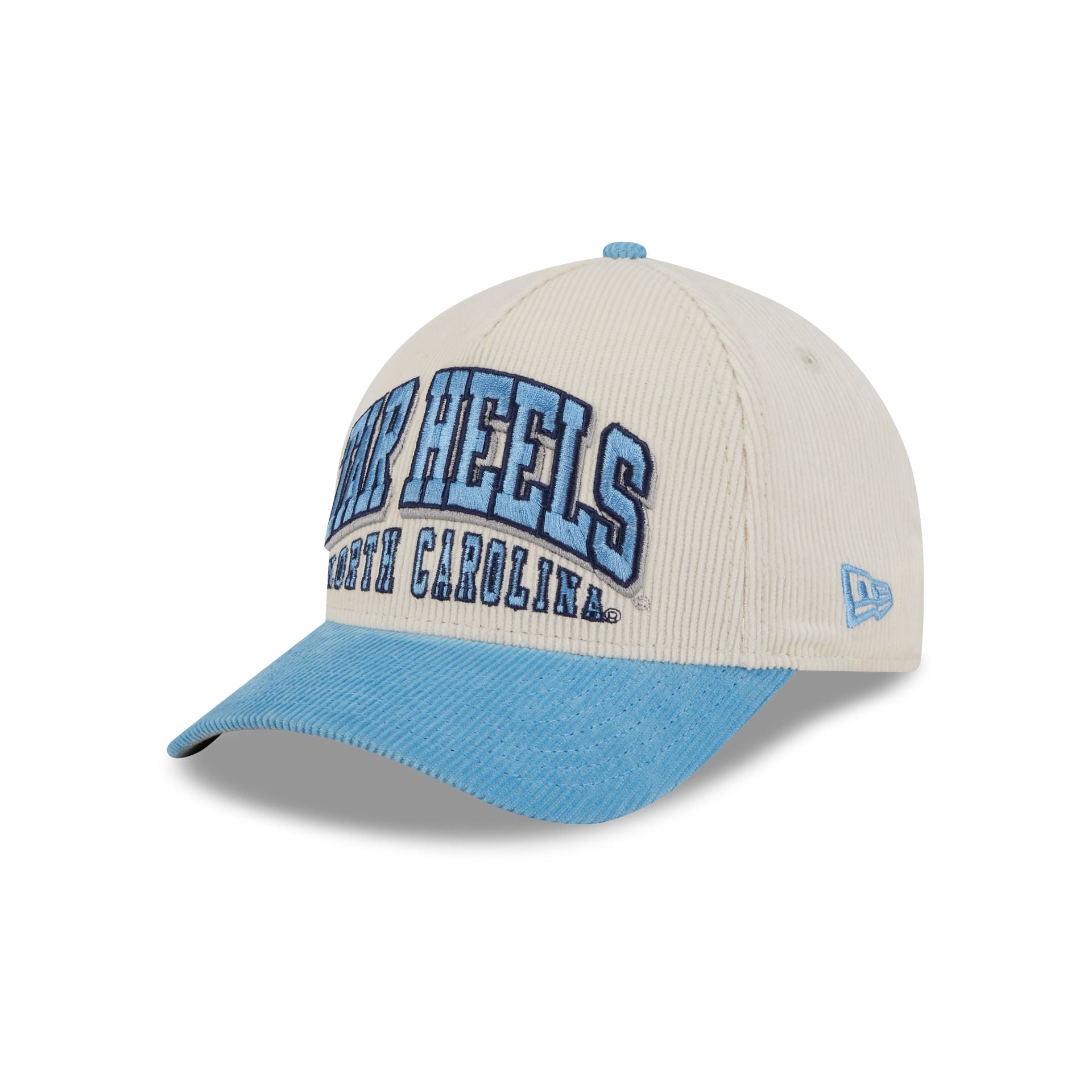 North Carolina Tar Heels Stacked Corduroy 9FORTY M-Crown A-Frame Snapback Hat