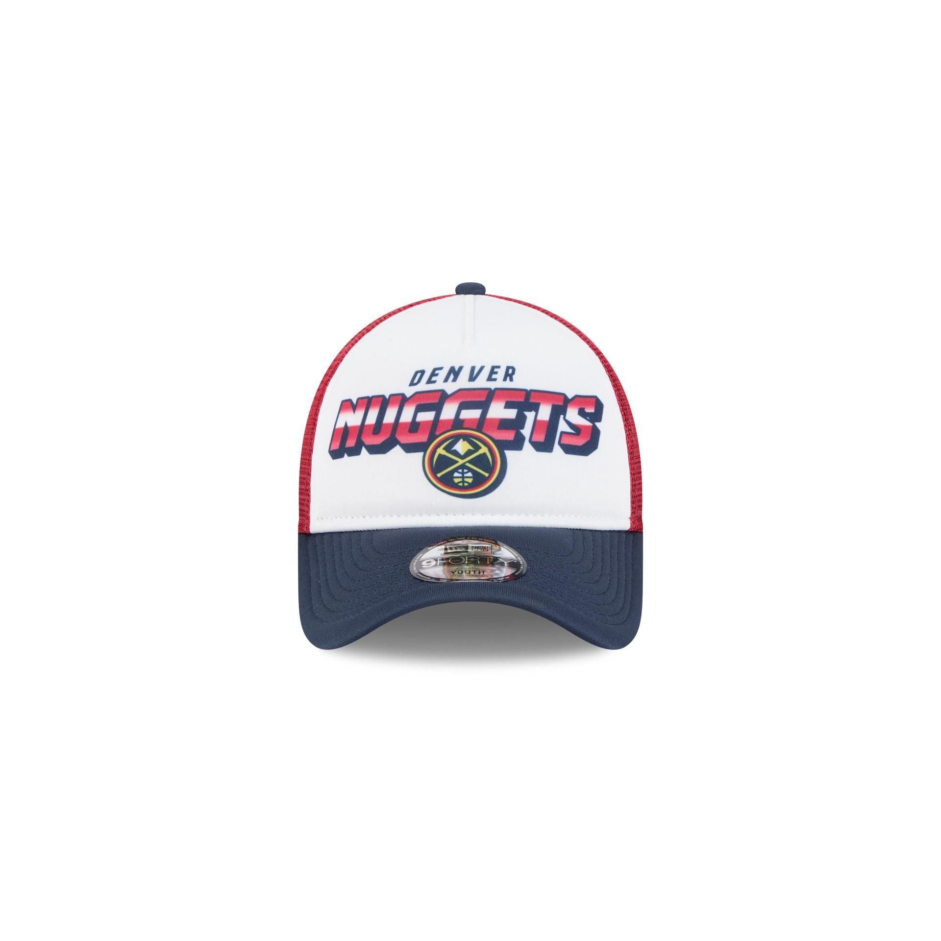 Denver Nuggets Shine Kids 9FORTY A-Frame Trucker Hat
