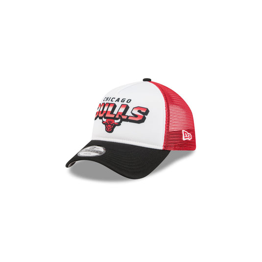 Chicago Bulls Shine Kids 9FORTY A-Frame Trucker Hat - New Era Cap