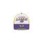 Los Angeles Lakers Shine Kids 9FORTY A-Frame Trucker Hat
