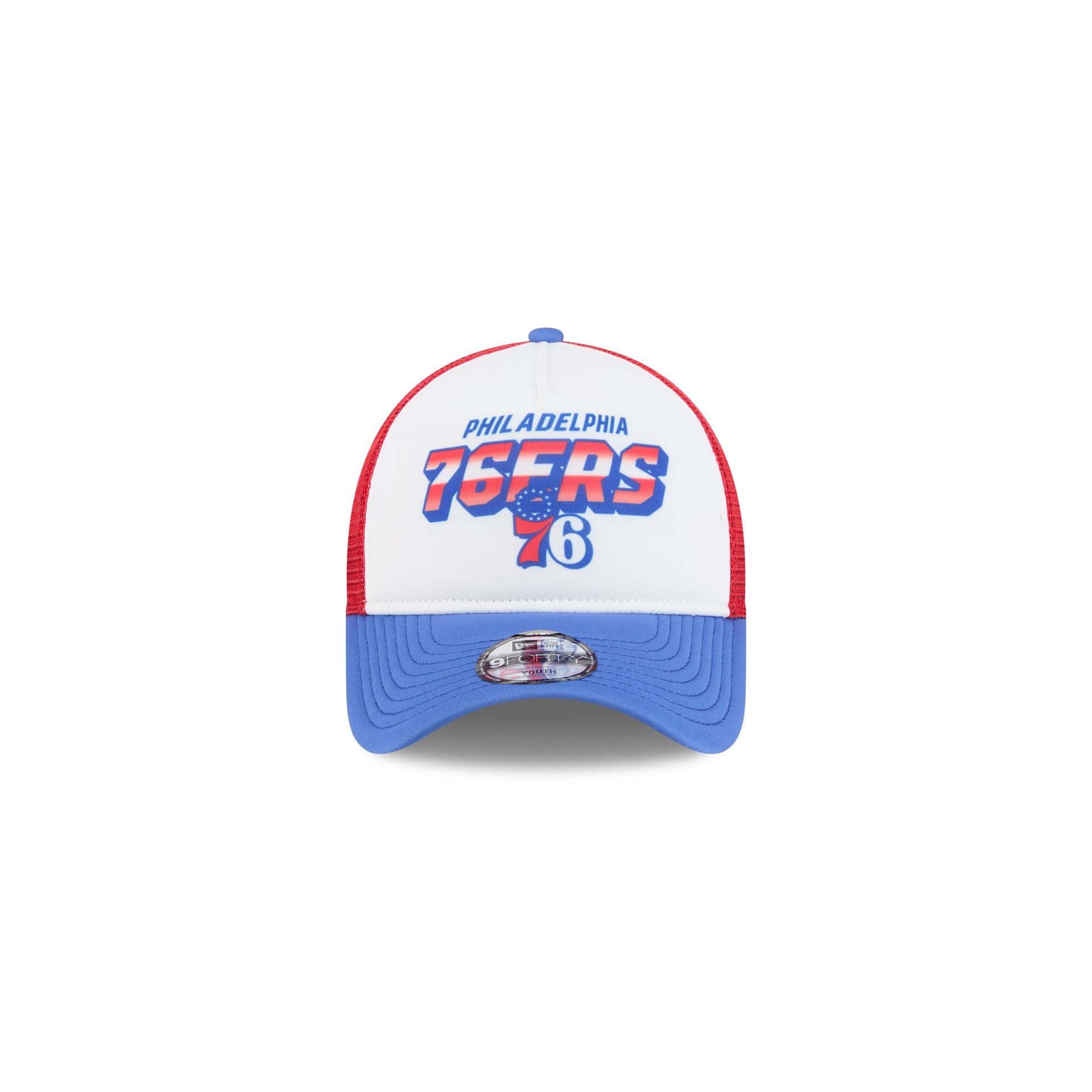Philadelphia 76ers Shine Kids 9FORTY A-Frame Trucker Hat – New Era Cap