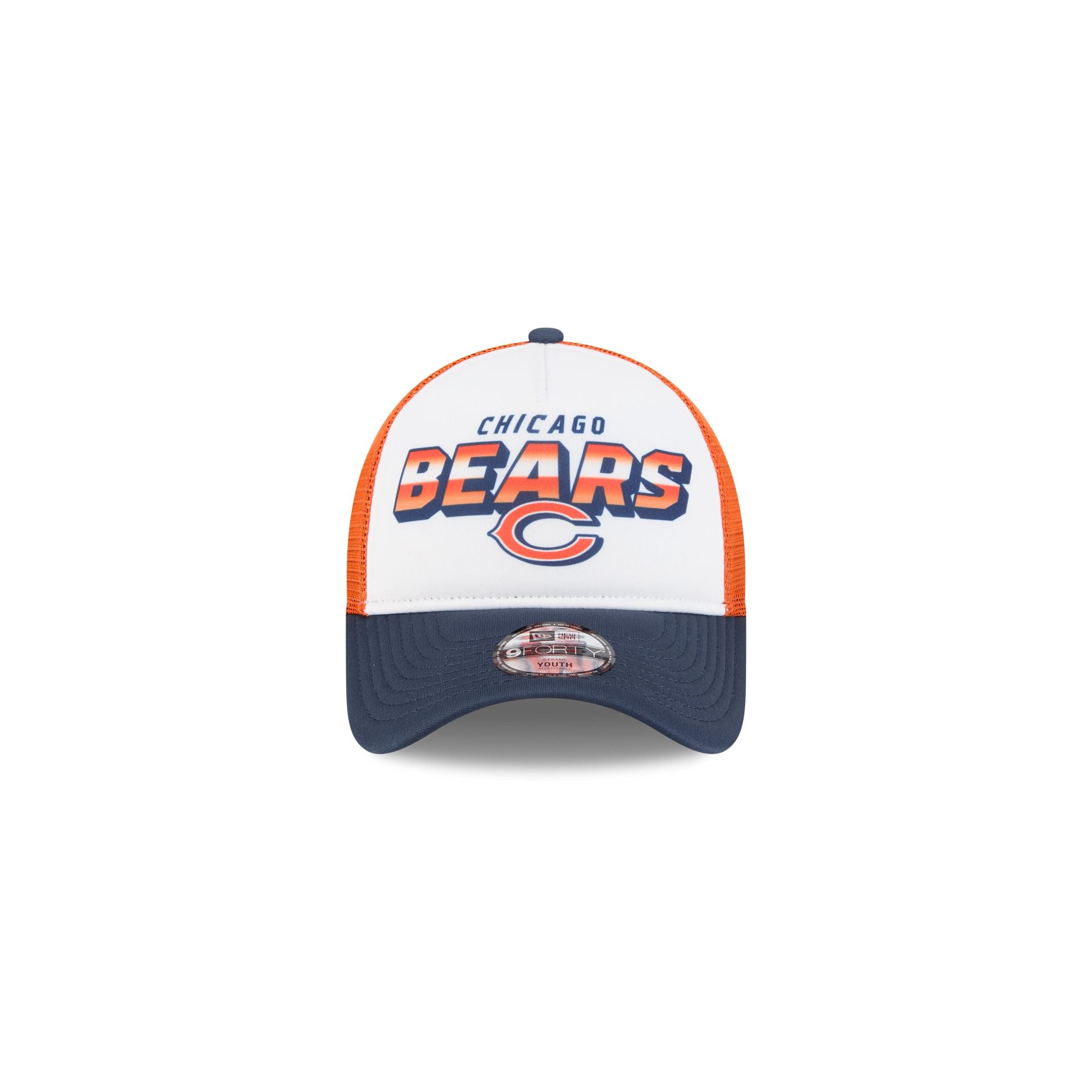 Chicago Bears Shine Kids 9FORTY A-Frame Trucker Hat