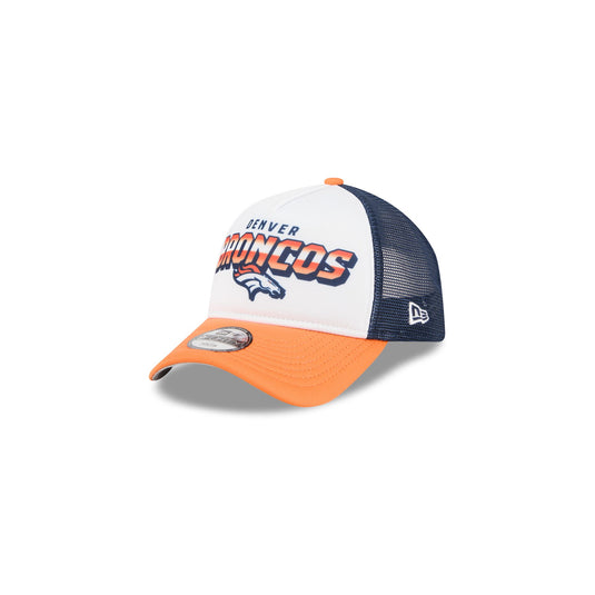 Denver Broncos Shine Kids 9FORTY A-Frame Trucker Hat - New Era Cap