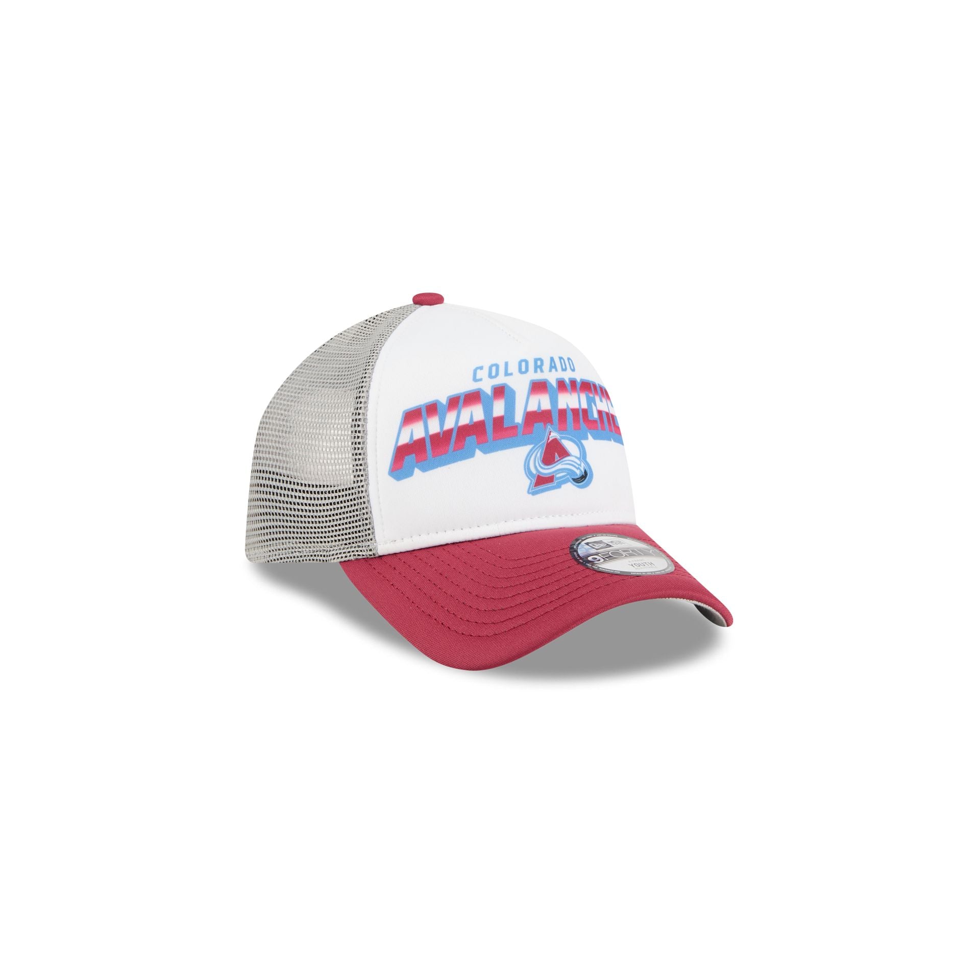 Colorado Avalanche Shine Kids 9FORTY A-Frame Trucker Hat