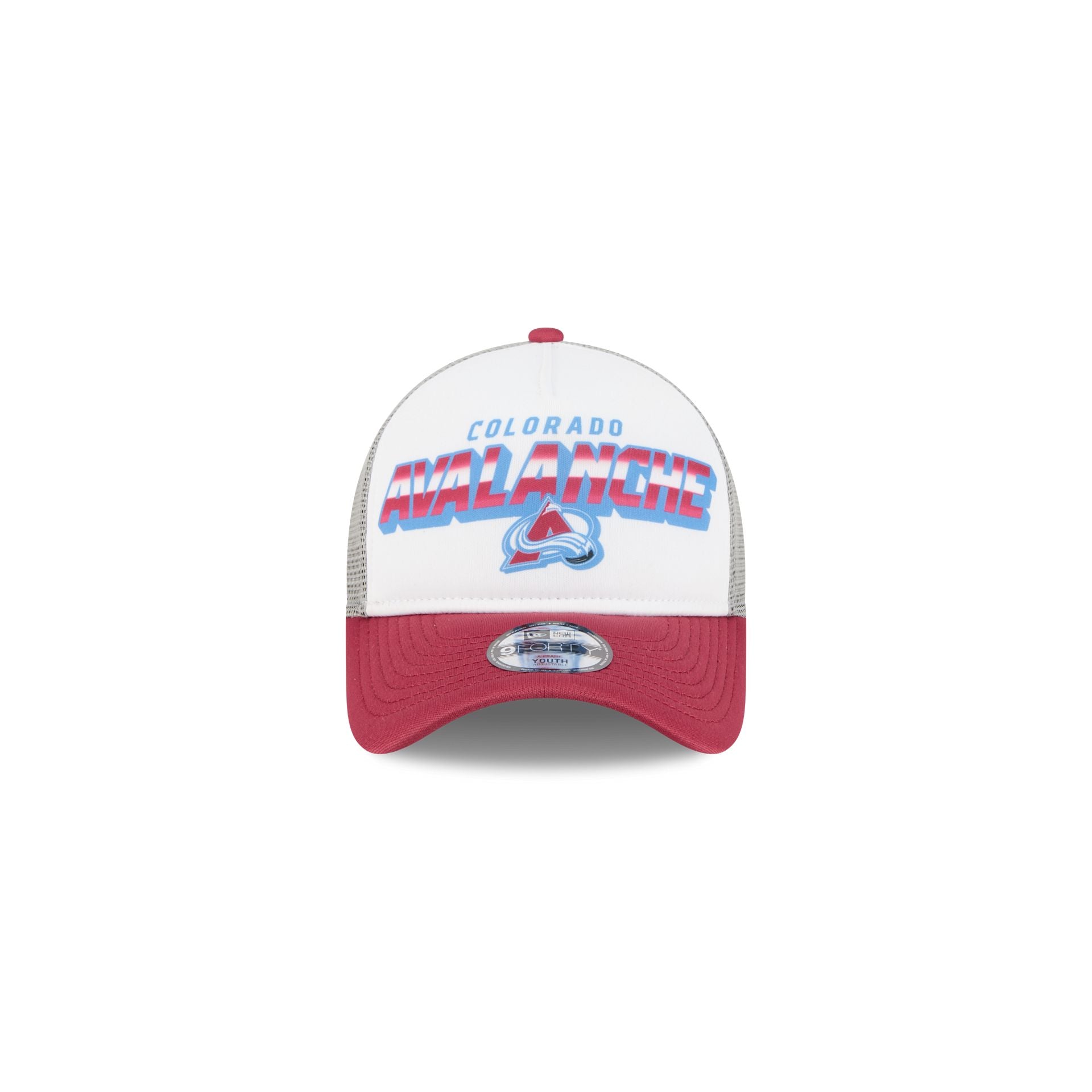Colorado Avalanche Shine Kids 9FORTY A-Frame Trucker Hat