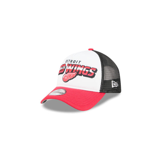 Detroit Red Wings Shine Kids 9FORTY A-Frame Trucker Hat - New Era Cap
