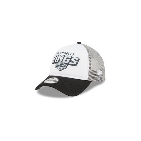 Los Angeles Kings Shine Kids 9FORTY A-Frame Trucker Hat - New Era Cap