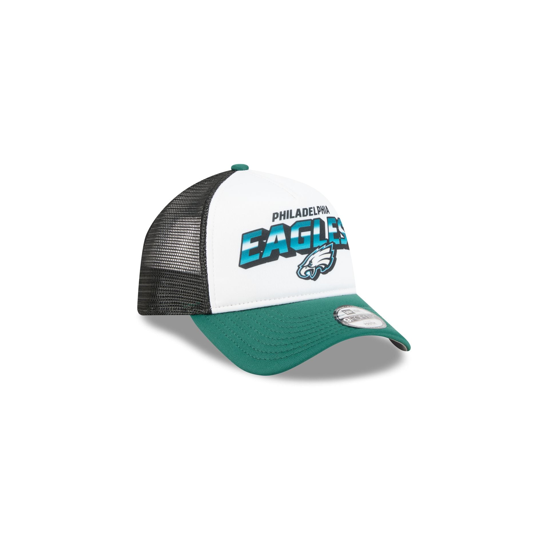 Philadelphia Eagles Shine Kids 9FORTY A-Frame Trucker Hat