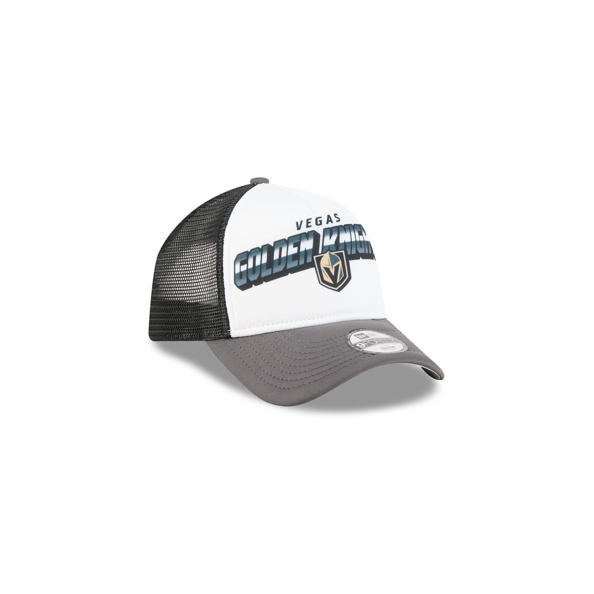 Vegas Golden Knights Shine Kids 9FORTY A-Frame Trucker Hat