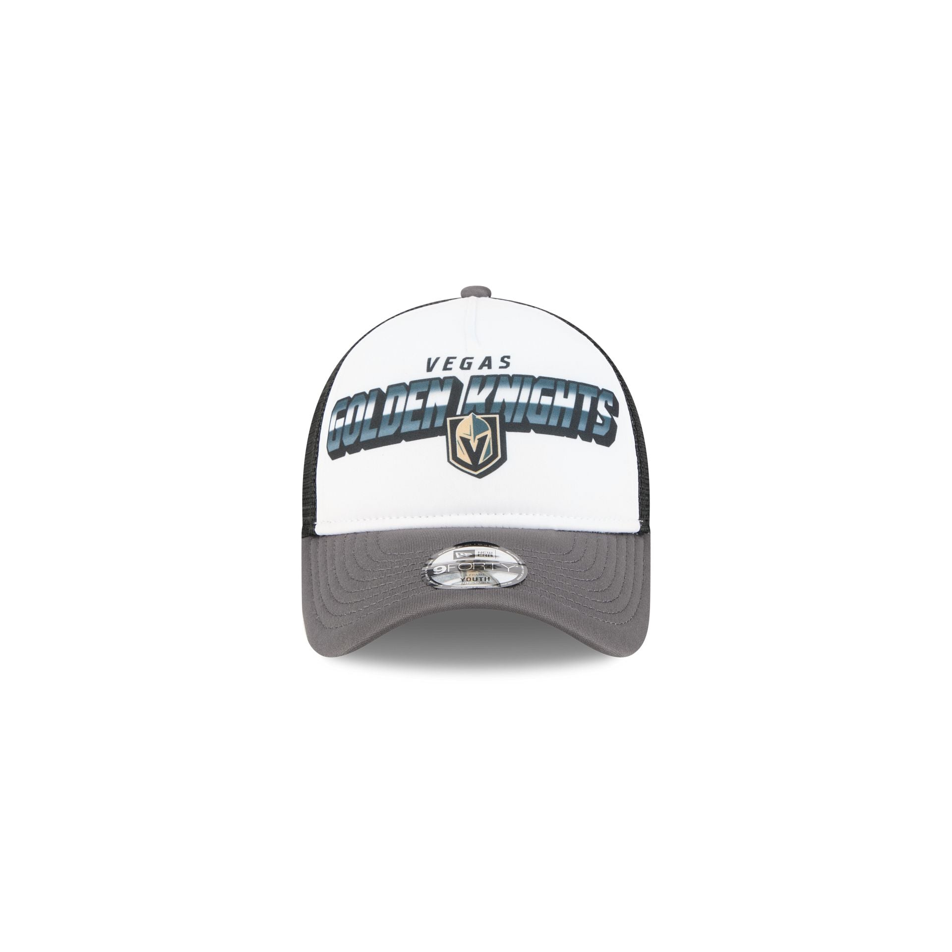 Vegas Golden Knights Shine Kids 9FORTY A-Frame Trucker Hat