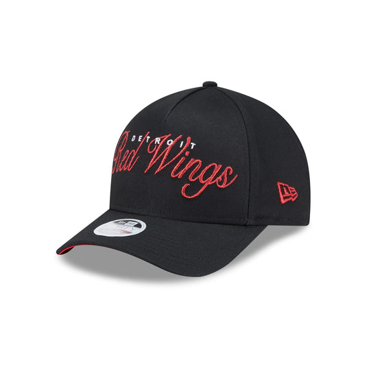 Detroit Red Wings Metallic Women's 9FORTY M-Crown A-Frame Snapback Hat - New Era Cap