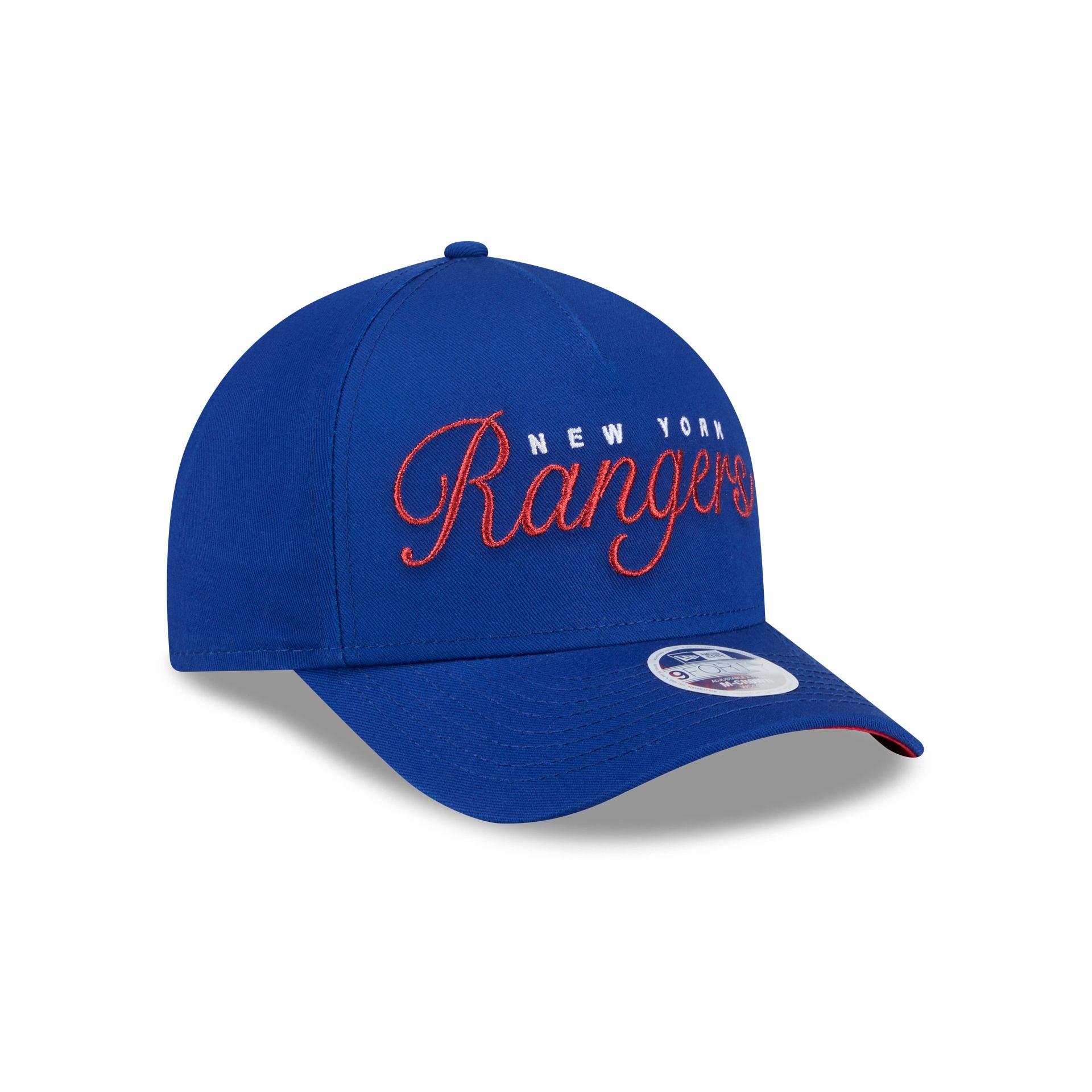 New York Rangers Metallic Women's 9FORTY M-Crown A-Frame Snapback Hat