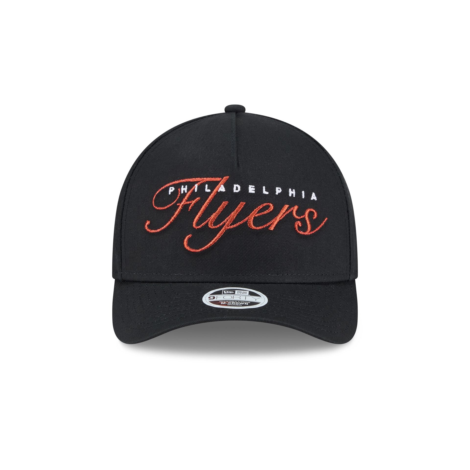 Philadelphia Flyers Metallic Women's 9FORTY M-Crown A-Frame Snapback Hat