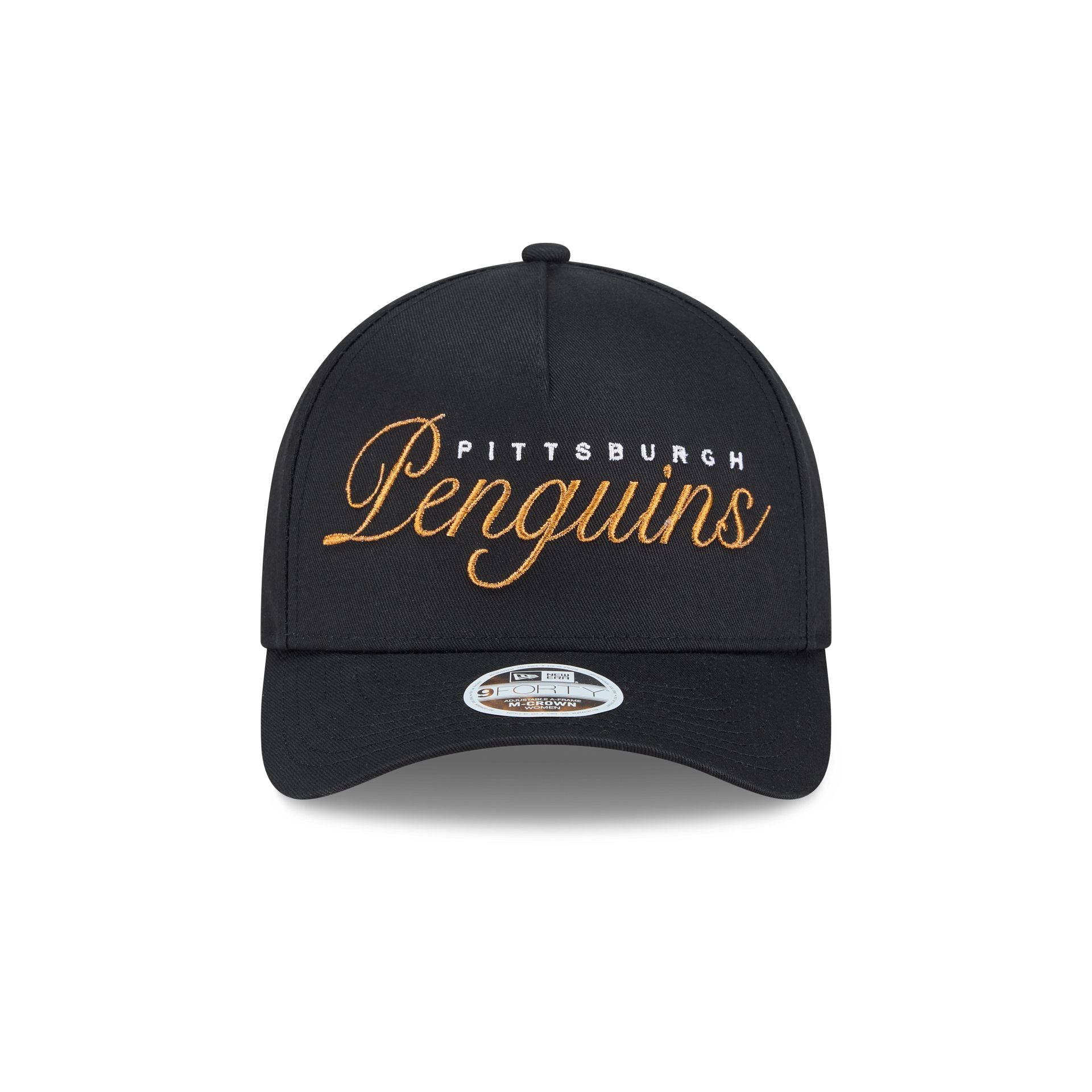 Pittsburgh Penguins Metallic Women's 9FORTY M-Crown A-Frame Snapback Hat