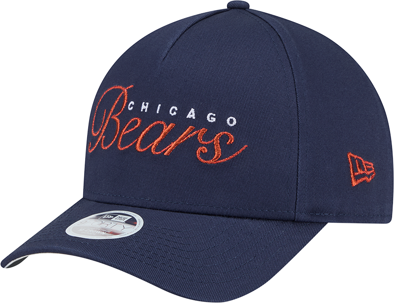 Chicago Bears Metallic Women's 9FORTY M-Crown A-Frame Snapback Hat