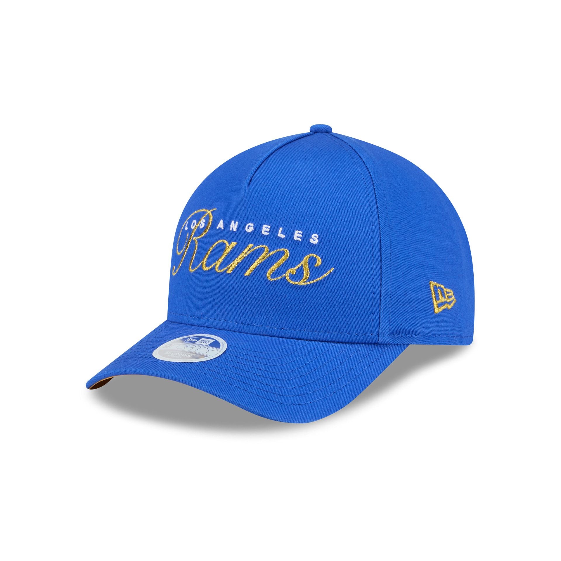 Los Angeles Rams Metallic Women's 9FORTY M-Crown A-Frame Snapback Hat