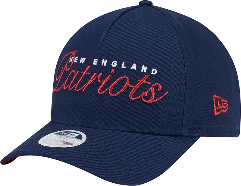 New England Patriots Metallic Women's 9FORTY M-Crown A-Frame Snapback Hat