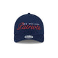 New England Patriots Metallic Women's 9FORTY M-Crown A-Frame Snapback Hat