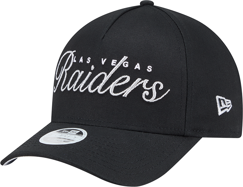 Las Vegas Raiders Metallic Women's 9FORTY M-Crown A-Frame Snapback Hat