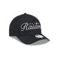Las Vegas Raiders Metallic Women's 9FORTY M-Crown A-Frame Snapback Hat