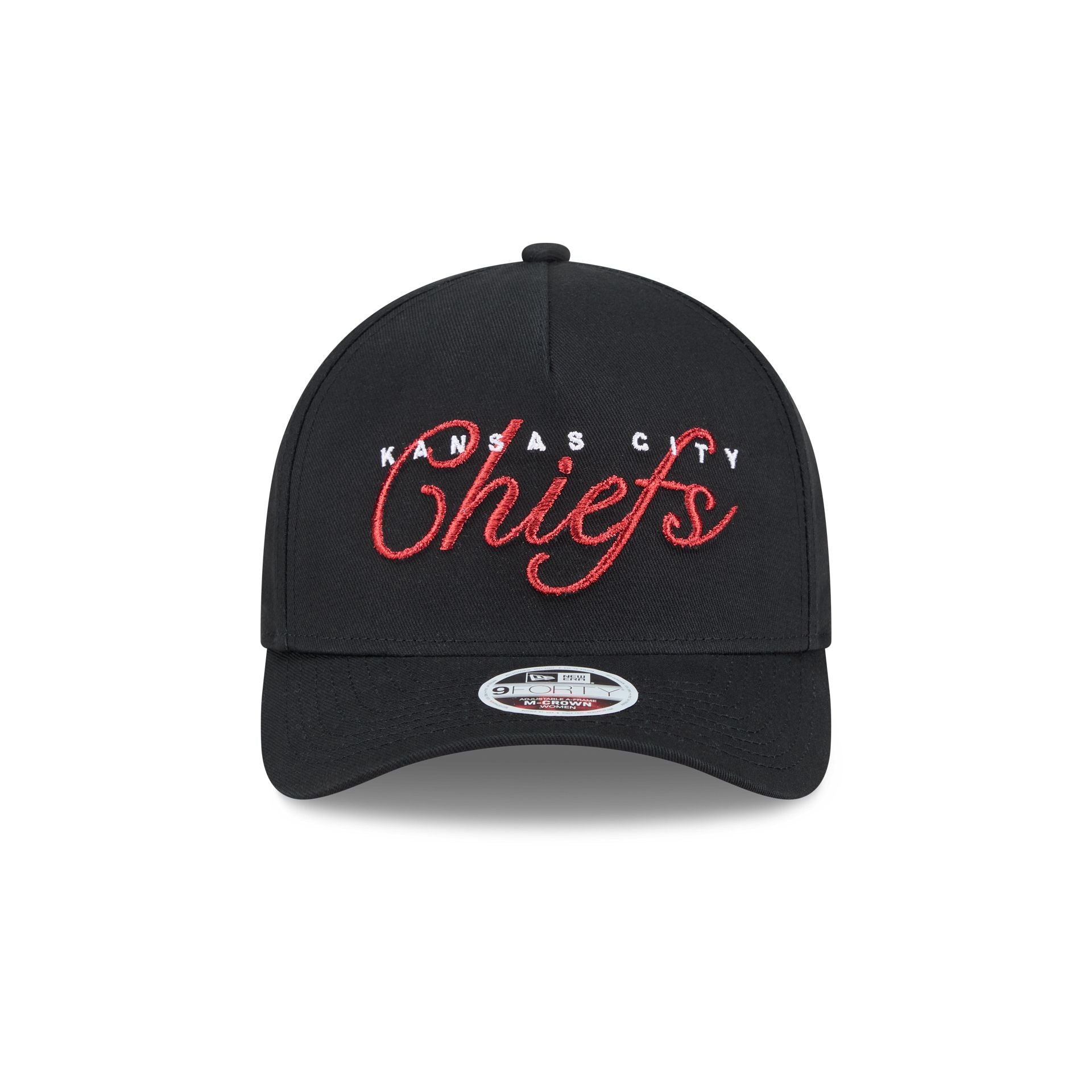 Kansas City Chiefs Metallic Women's 9FORTY M-Crown A-Frame Snapback Hat