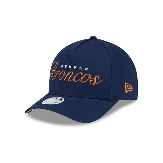 Denver Broncos Metallic Women's 9FORTY M-Crown A-Frame Snapback Hat - New Era Cap
