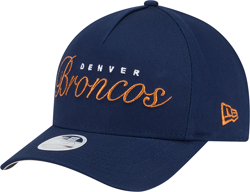 Denver Broncos Metallic Women's 9FORTY M-Crown A-Frame Snapback Hat