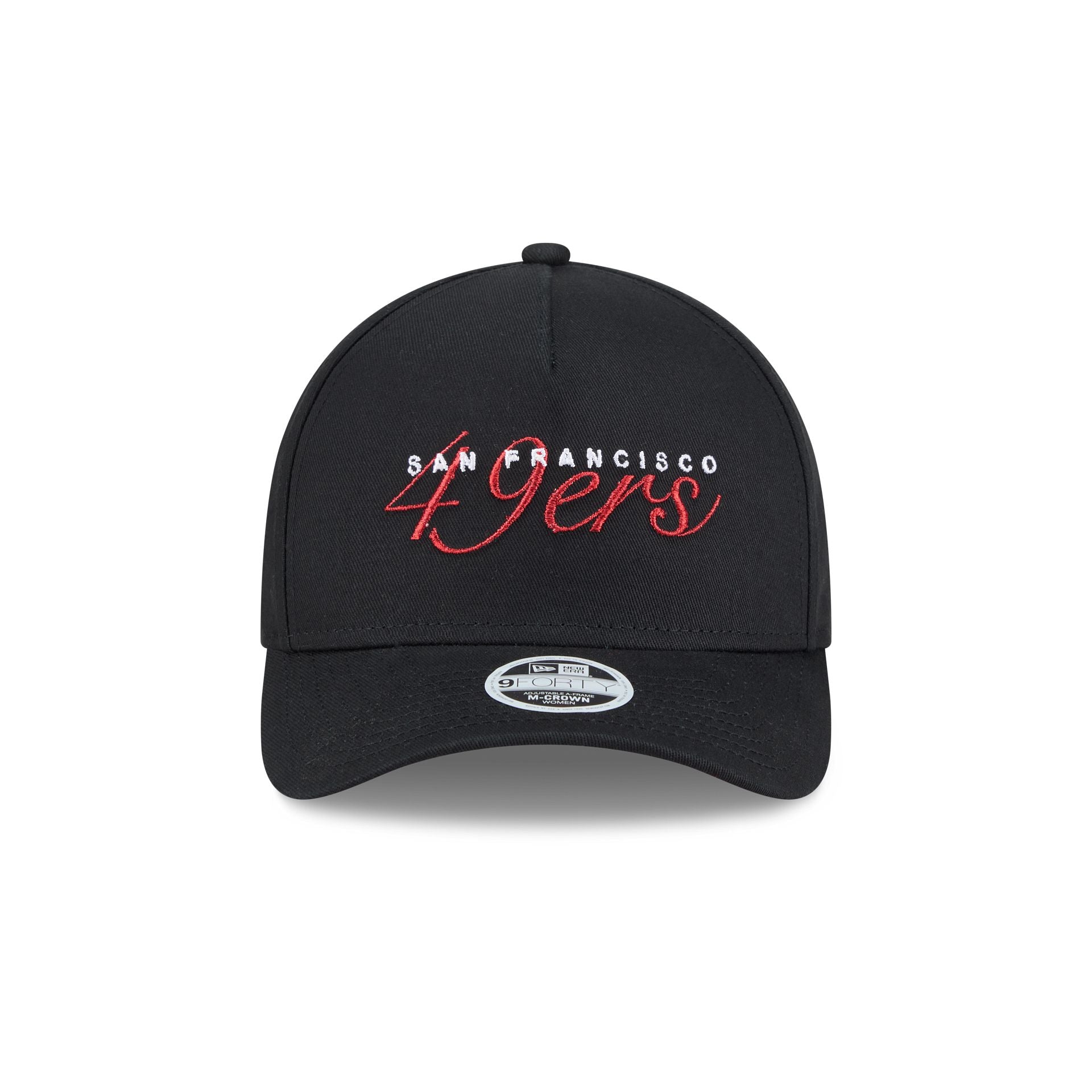 San Francisco 49ers Metallic Women's 9FORTY M-Crown A-Frame Snapback Hat
