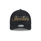 Pittsburgh Steelers Metallic Women's 9FORTY M-Crown A-Frame Snapback Hat