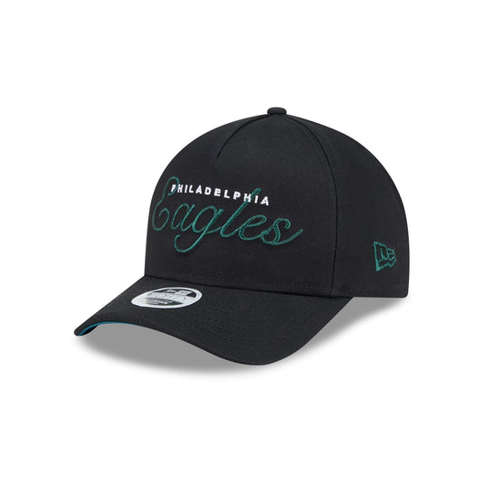 Philadelphia Eagles Metallic Women's 9FORTY M-Crown A-Frame Snapback Hat - New Era Cap