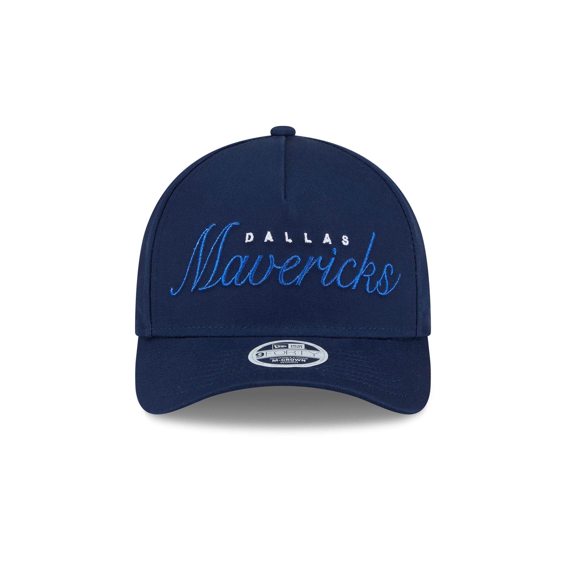Dallas Mavericks Metallic Women's 9FORTY M-Crown A-Frame Snapback Hat