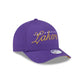 Los Angeles Lakers Metallic Women's 9FORTY M-Crown A-Frame Snapback Hat