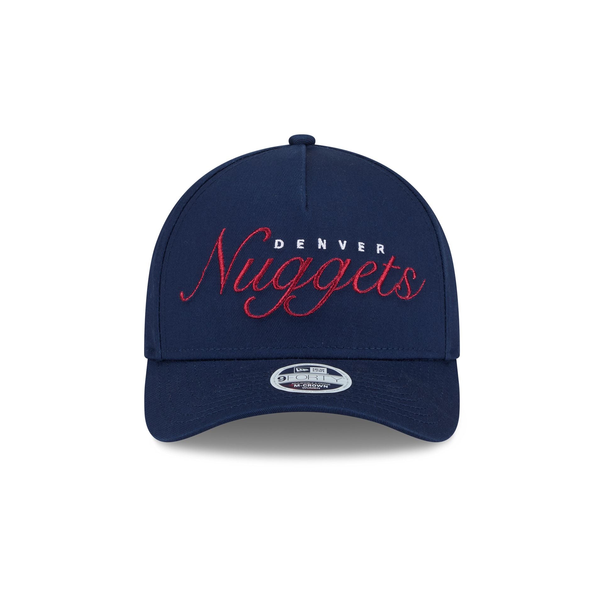 Denver Nuggets Metallic Women's 9FORTY M-Crown A-Frame Snapback Hat