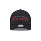 Houston Rockets Metallic Women's 9FORTY M-Crown A-Frame Snapback Hat