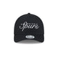 San Antonio Spurs Metallic Women's 9FORTY M-Crown A-Frame Snapback Hat