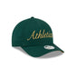 Athletics Metallic Women's 9FORTY M-Crown A-Frame Snapback Hat
