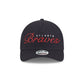 Atlanta Braves Metallic Women's 9FORTY M-Crown A-Frame Snapback Hat